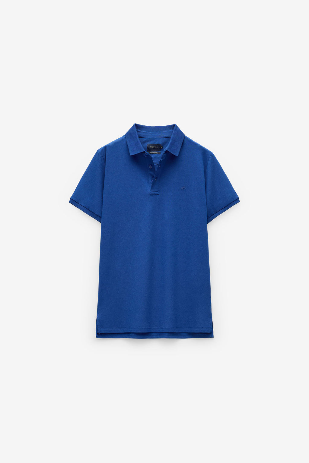 POLO DE MICROPIQUÉ CON CUELLO JACQUARD