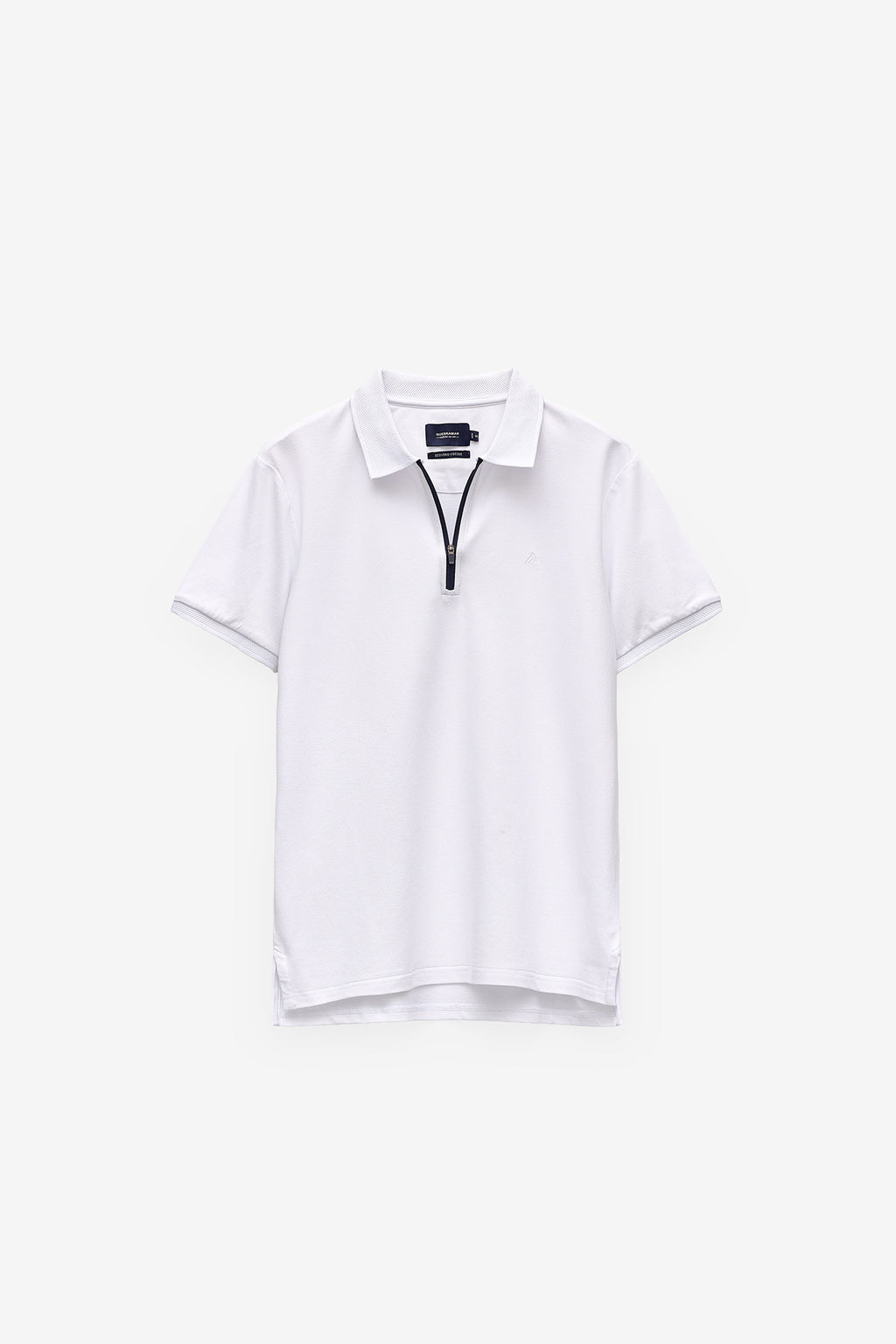 POLO MICRO PIQUET COM FECHO