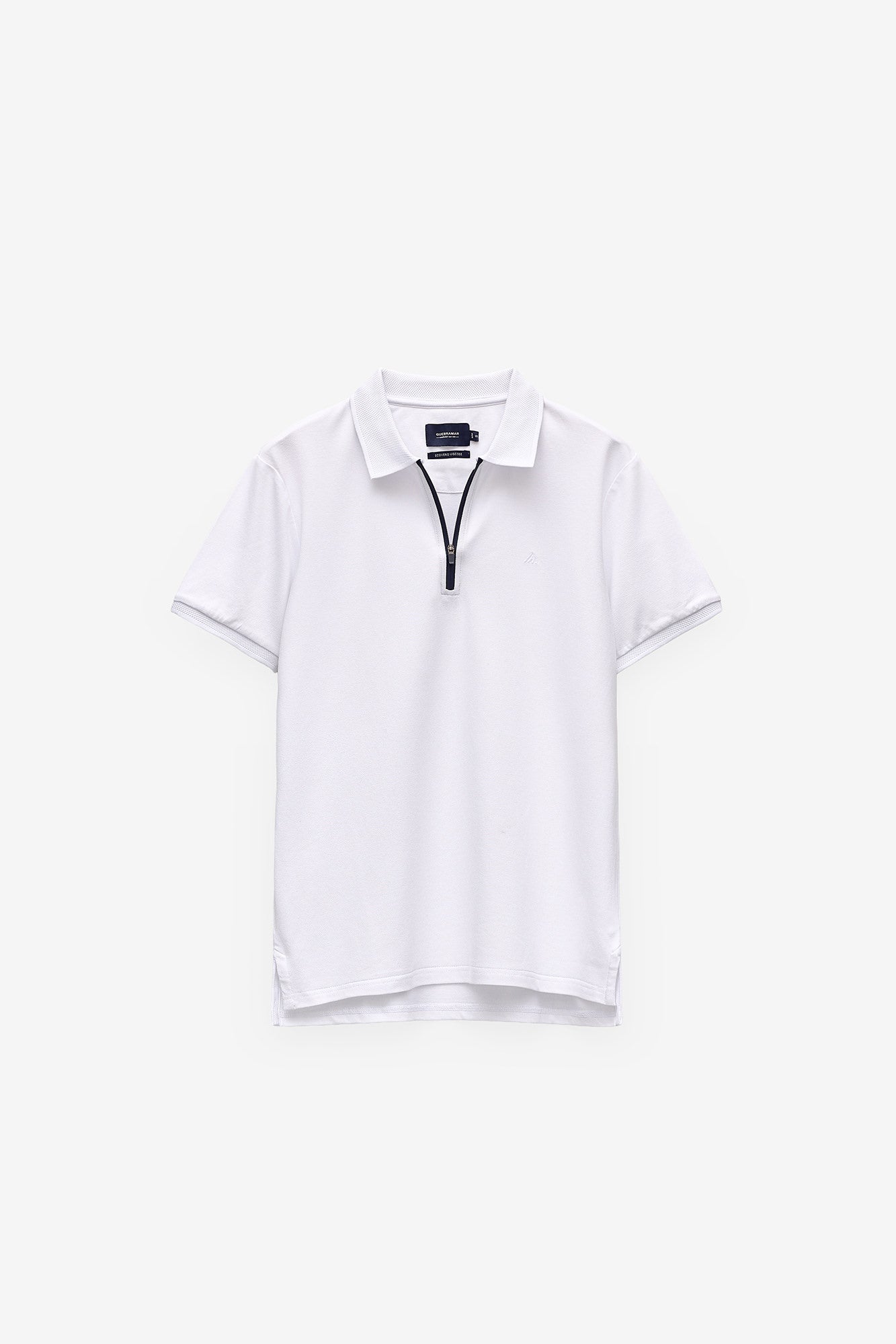 POLO MICRO PIQUET COM FECHO