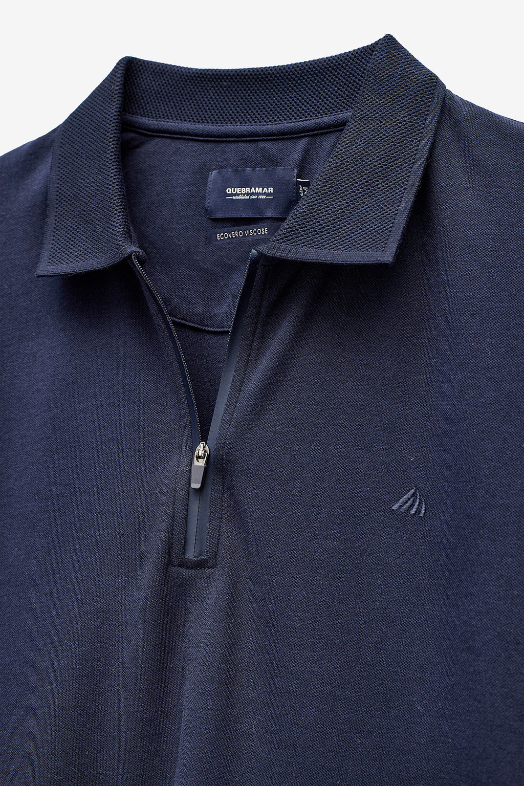 POLO MICRO PIQUET COM FECHO