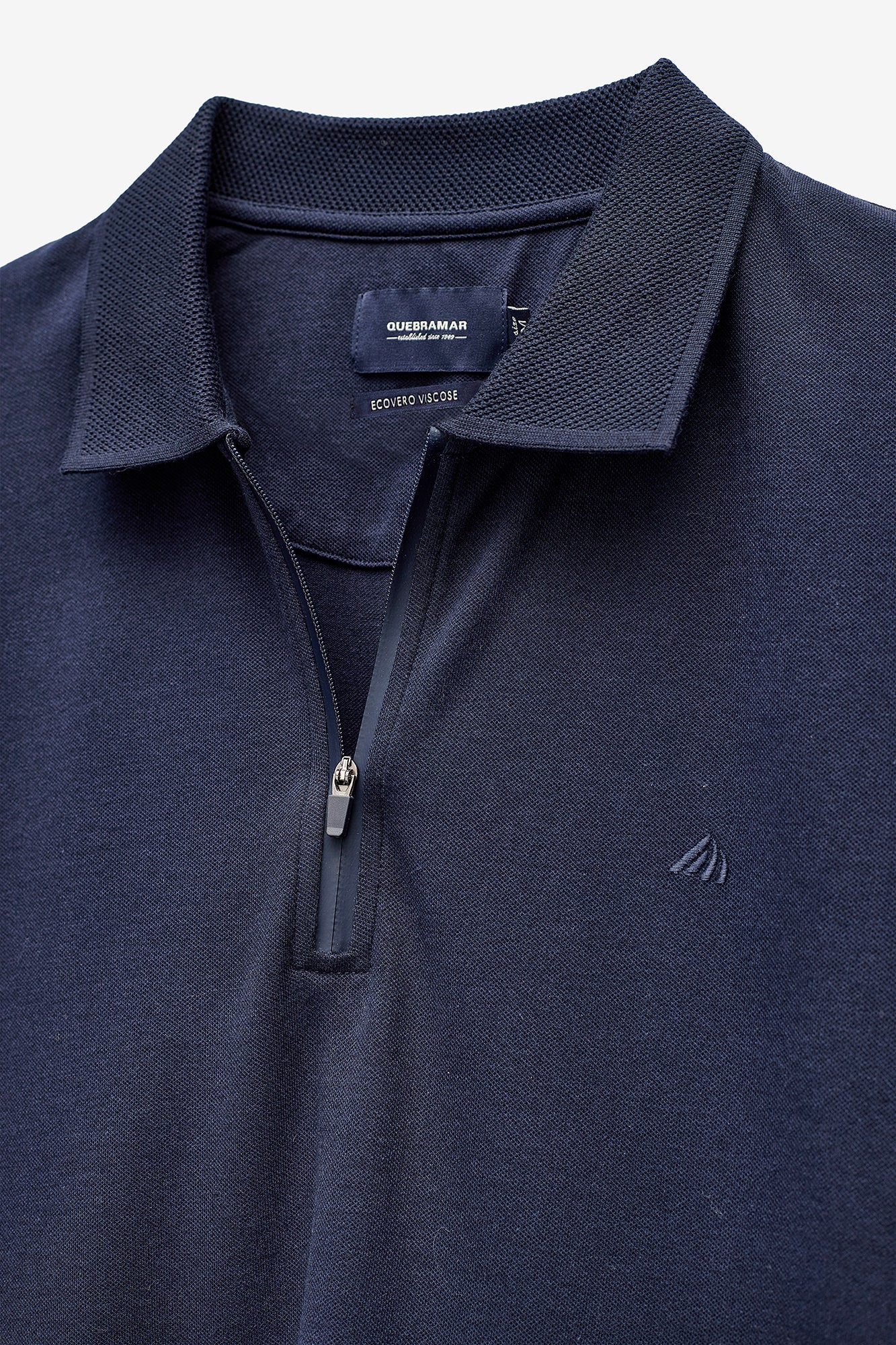 POLO MICRO PIQUET COM FECHO