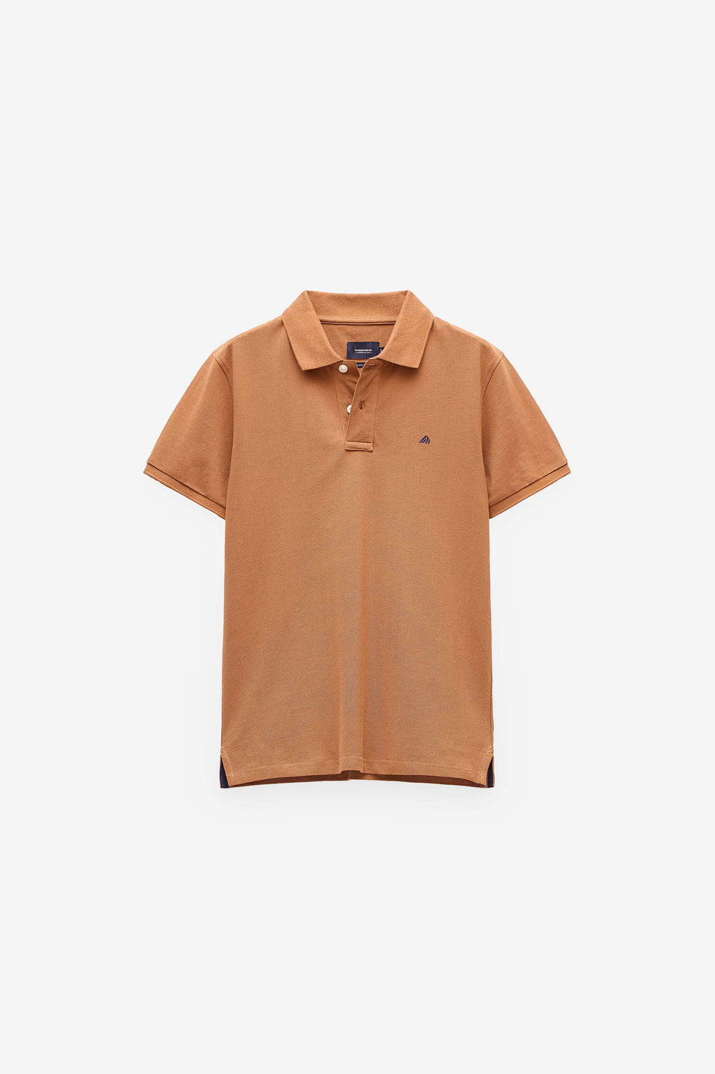 POLO BÁSICO COM LOGO A CONTRASTE