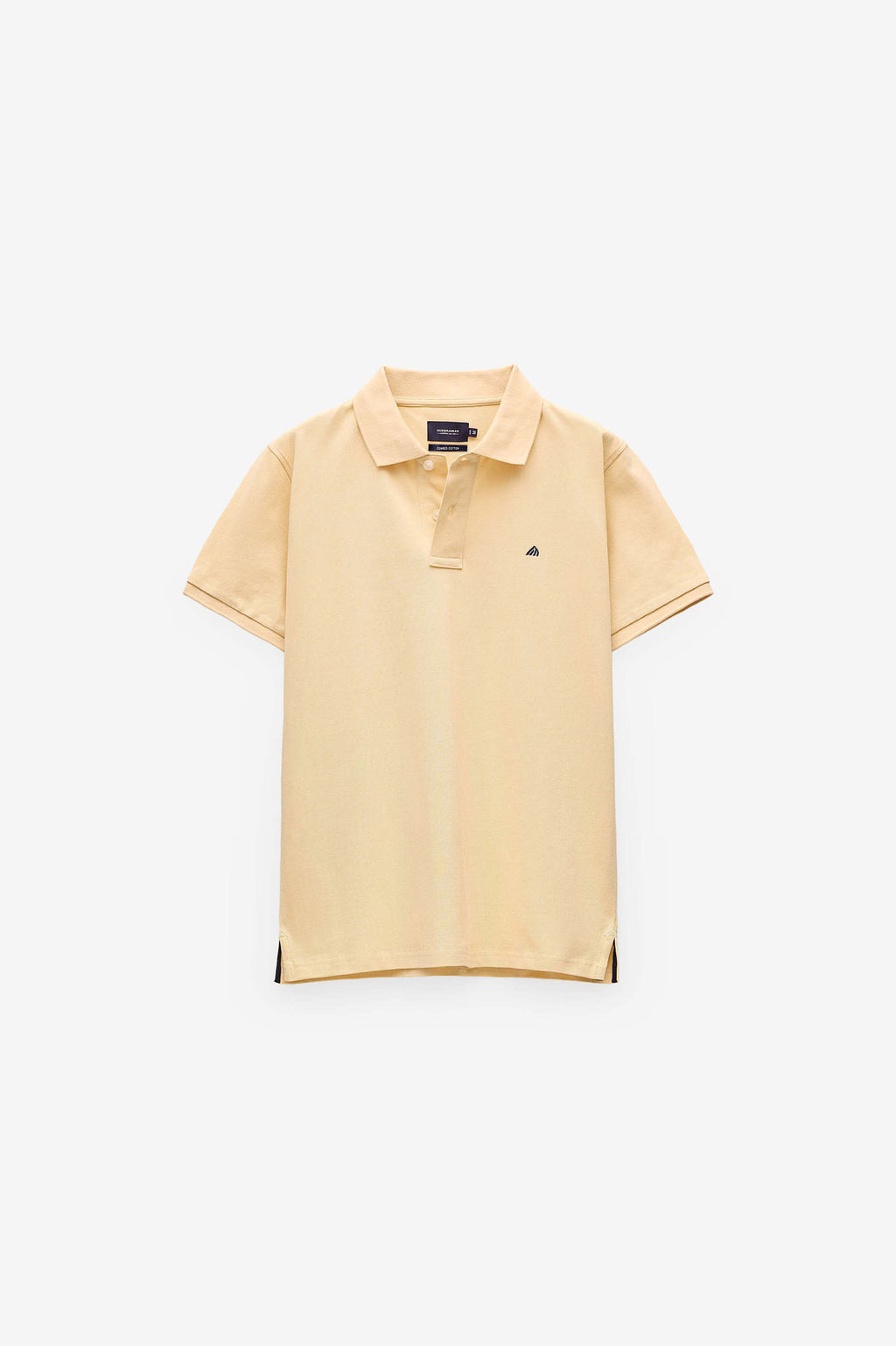POLO BÁSICO COM LOGO A CONTRASTE
