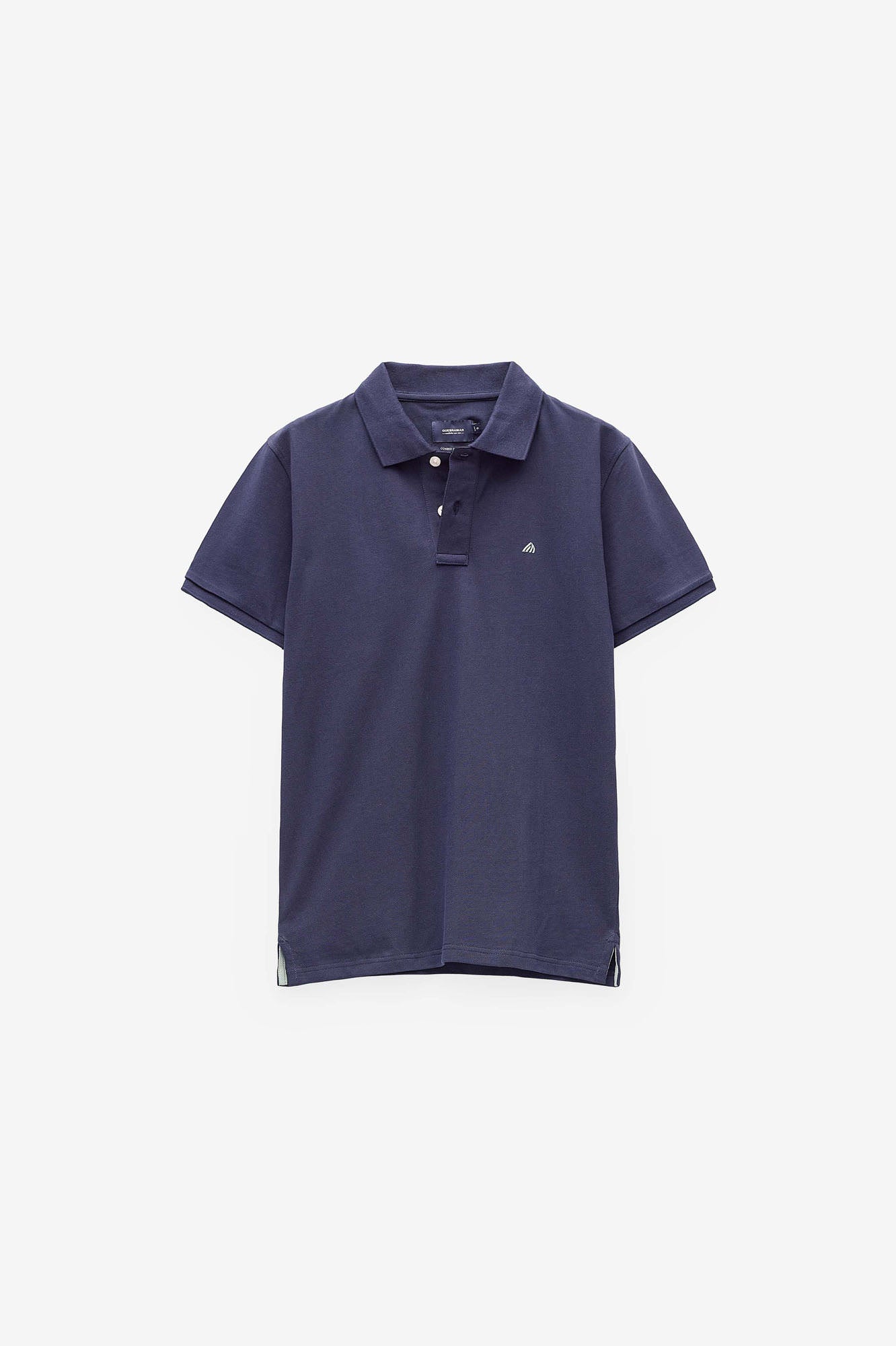 POLO BÁSICO COM LOGO A CONTRASTE