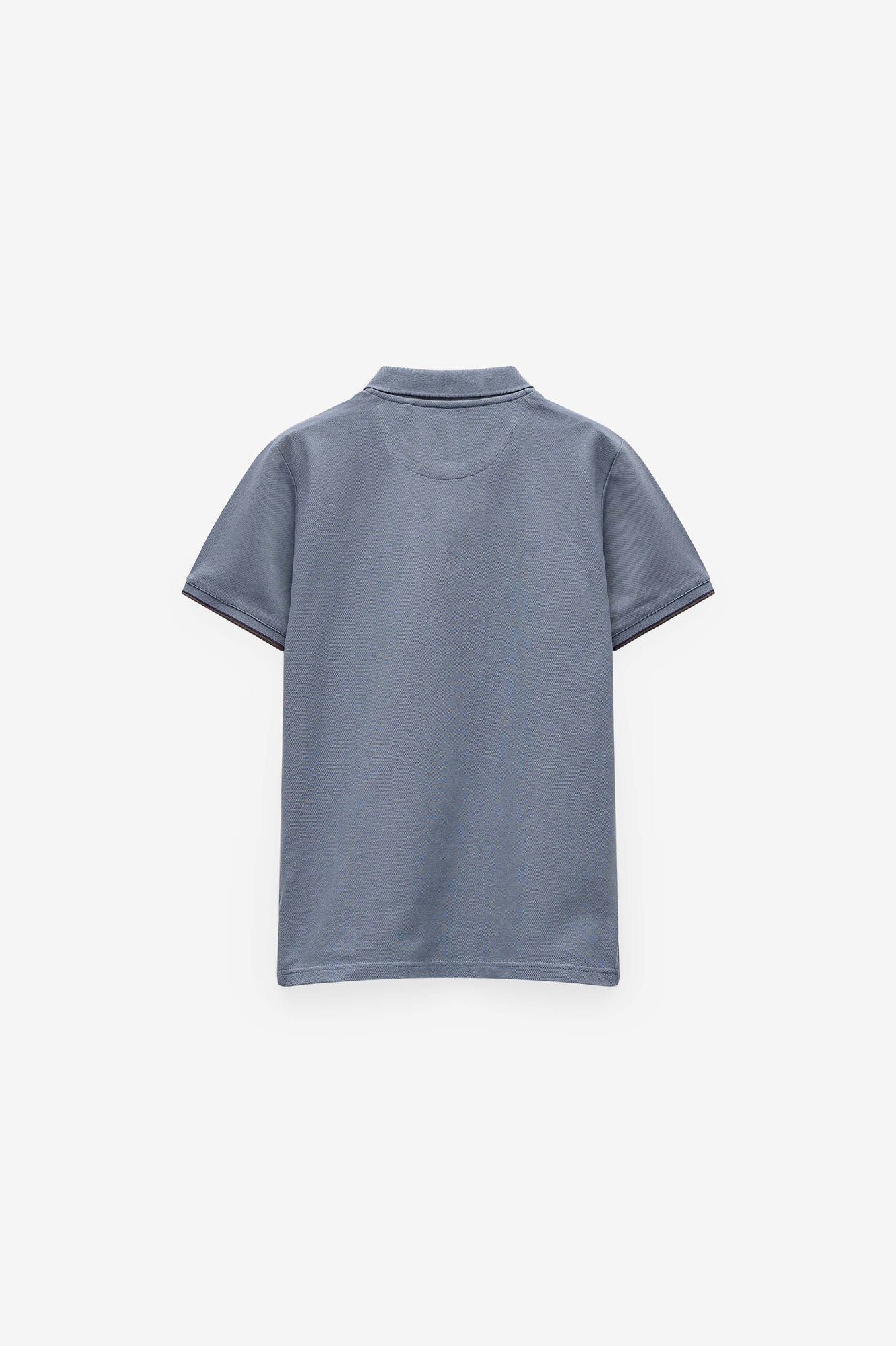 POLO CON RAYAS EN LA MANGA RIB