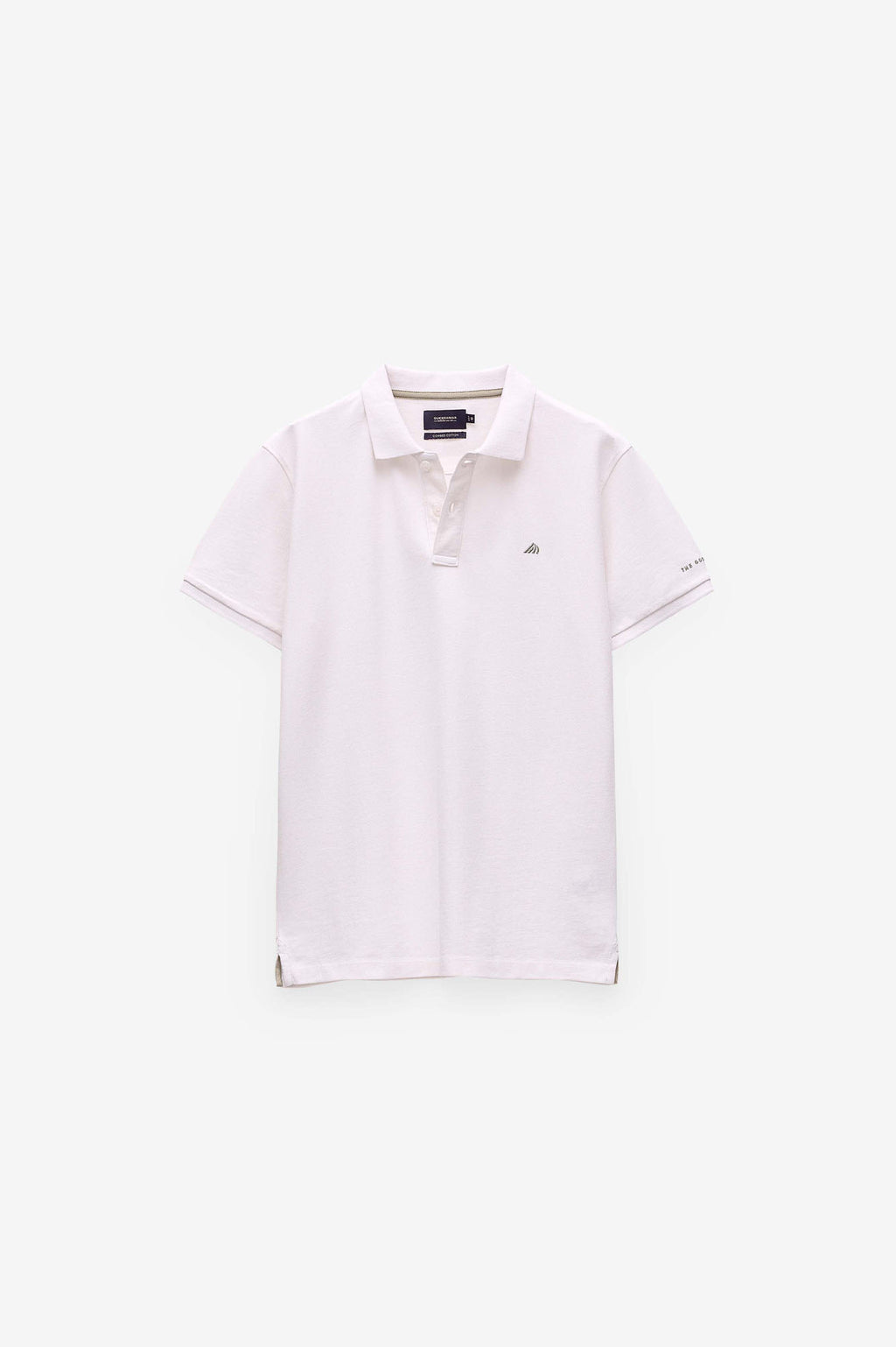 POLO PIQUET COM LOGO A CONTRASTE