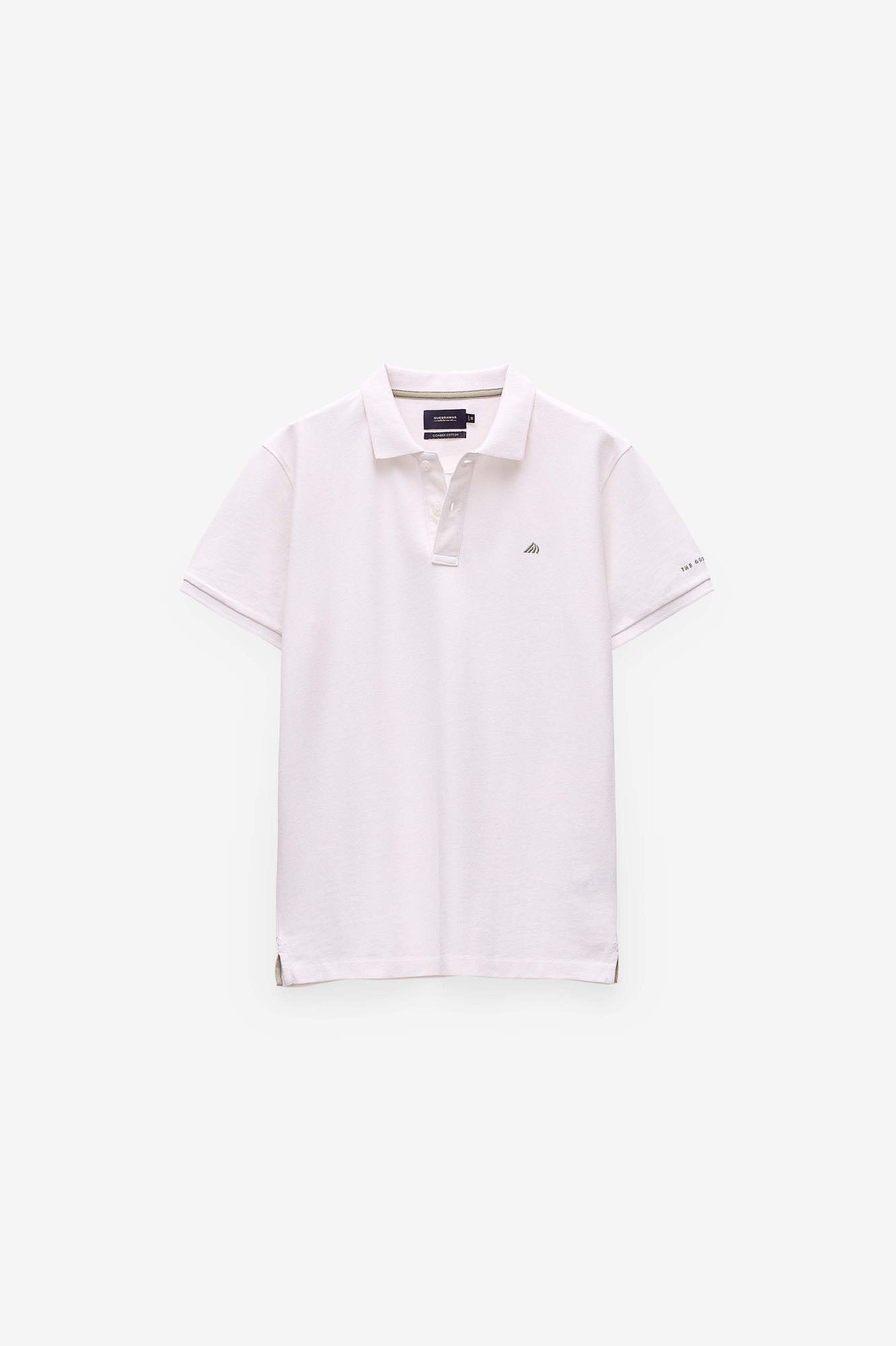 POLO PIQUET COM LOGO A CONTRASTE