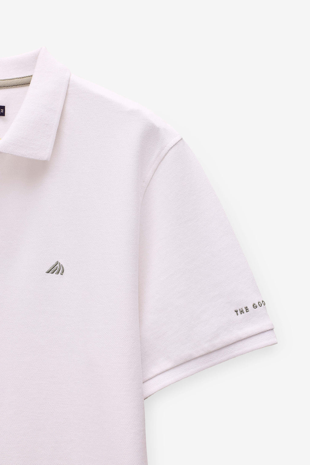 POLO PIQUET COM LOGO A CONTRASTE