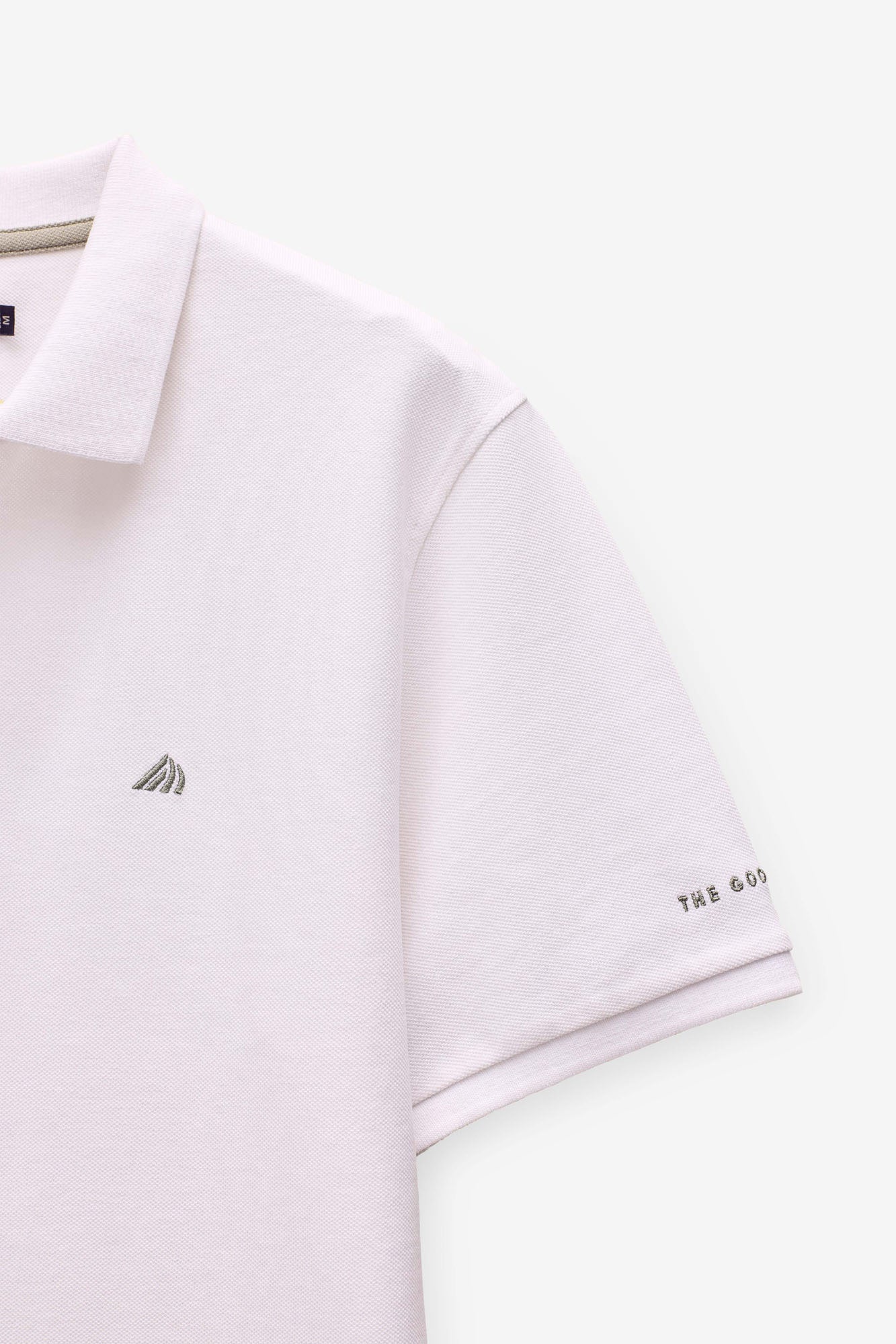 POLO PIQUET COM LOGO A CONTRASTE