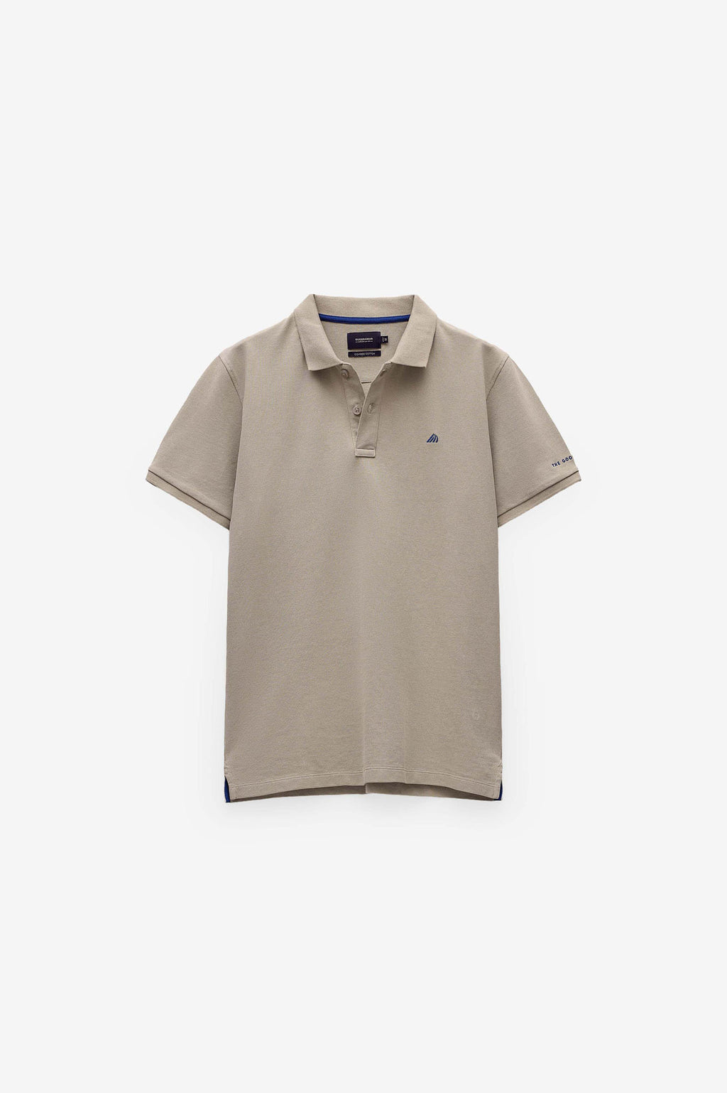POLO PIQUÉ CON LOGO EN CONTRASTE
