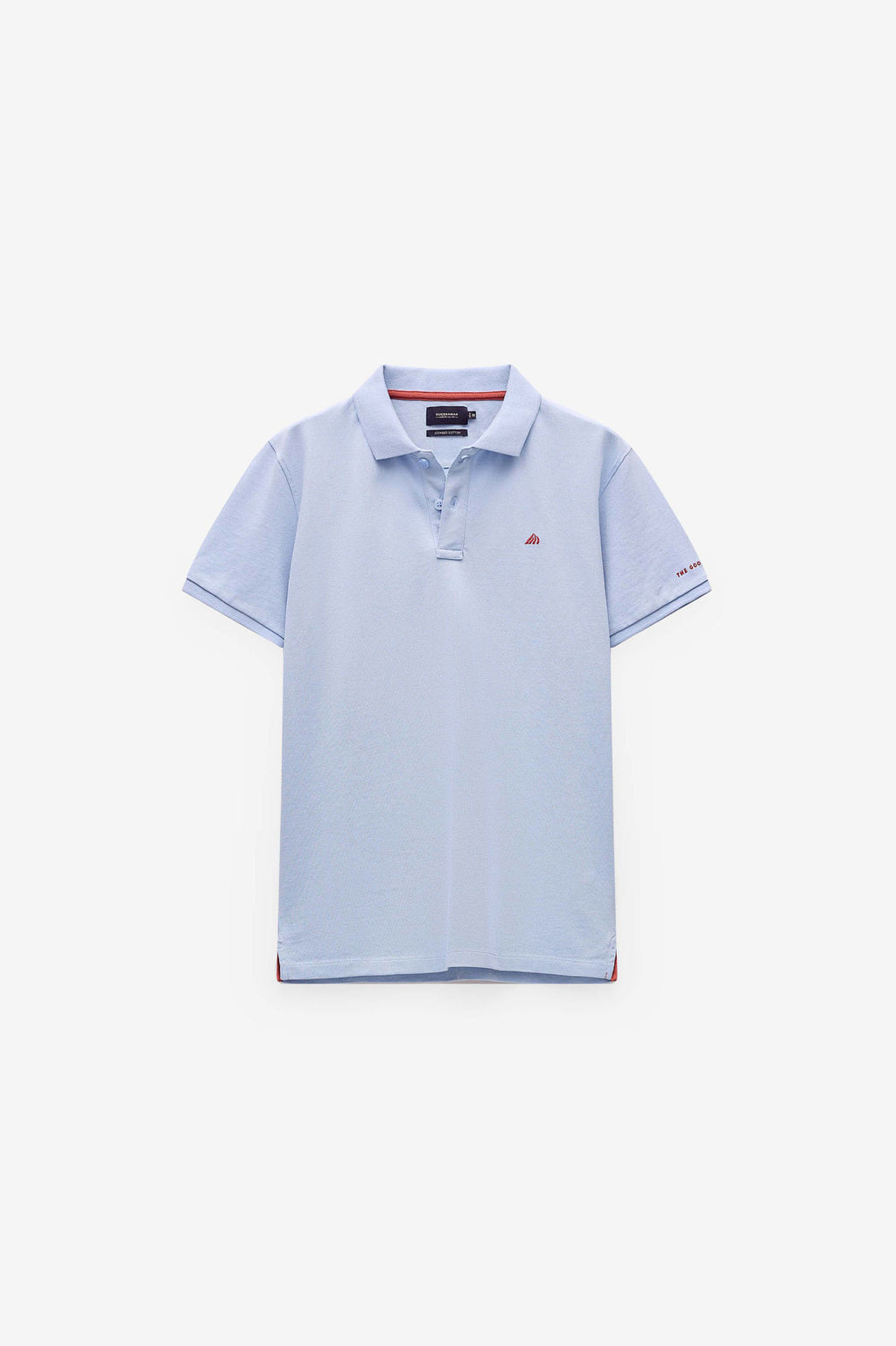 POLO PIQUET COM LOGO A CONTRASTE