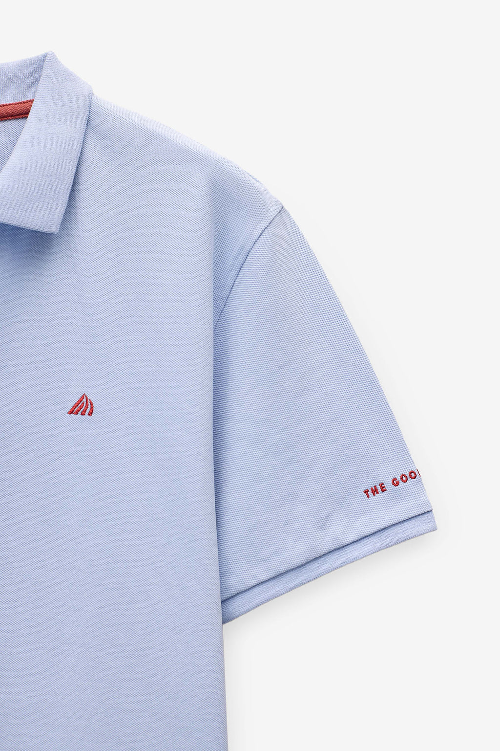 POLO PIQUET COM LOGO A CONTRASTE