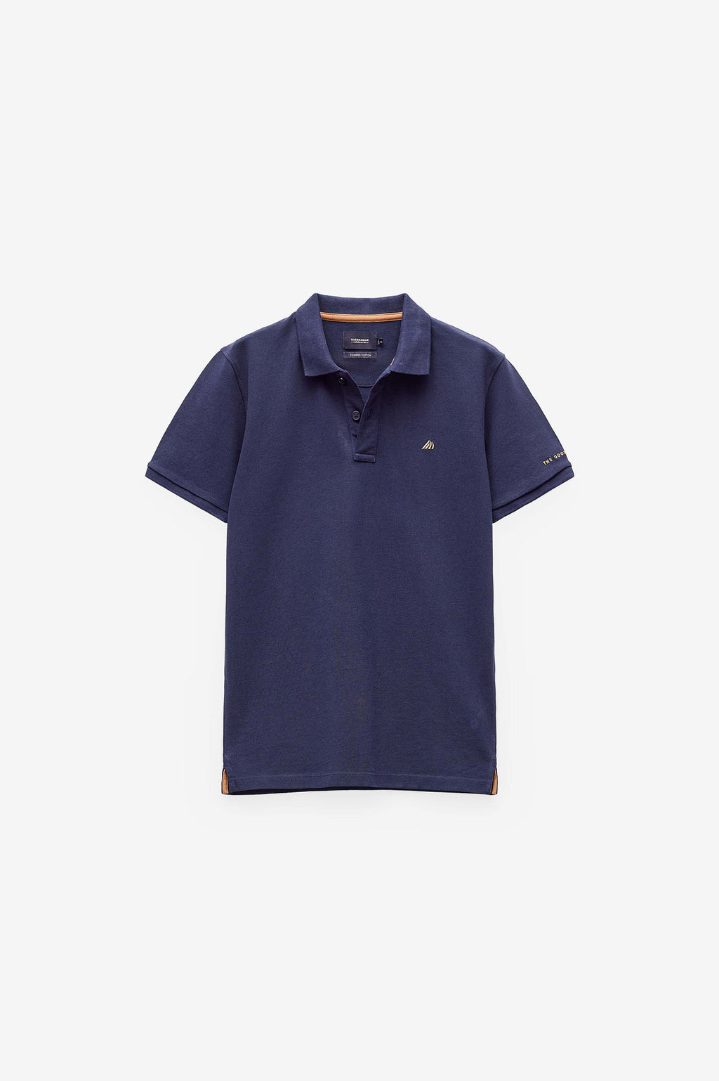 POLO PIQUÉ CON LOGO A CONTRASTE