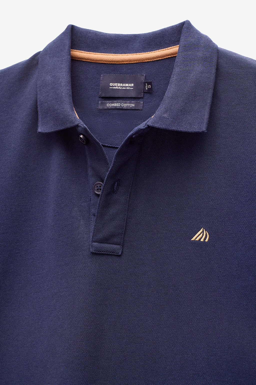 POLO PIQUÉ CON LOGO A CONTRASTE