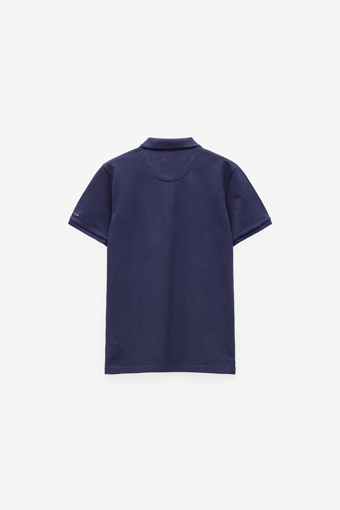 POLO PIQUÉ CON LOGO A CONTRASTE