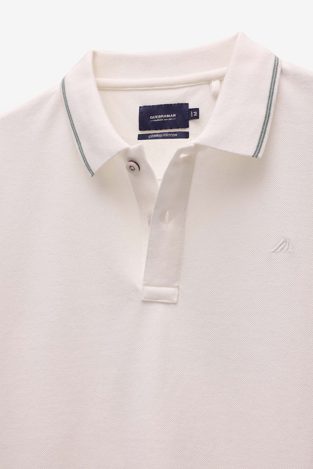 POLO DE HOMBRE CON RAYAS EN EL CUELLO DE CANALÉ