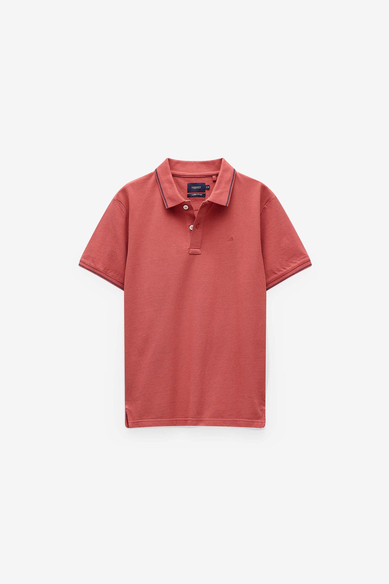 POLO HOMBRE CON RAYAS EN EL CUELLO DE CANALÉ