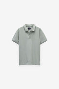 POLO DE HOMBRE CON RAYAS EN EL CUELLO DE CANALÉ