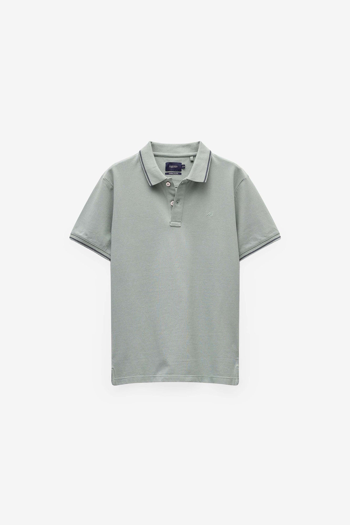 POLO DE HOMBRE CON RAYAS EN EL CUELLO DE CANALÉ