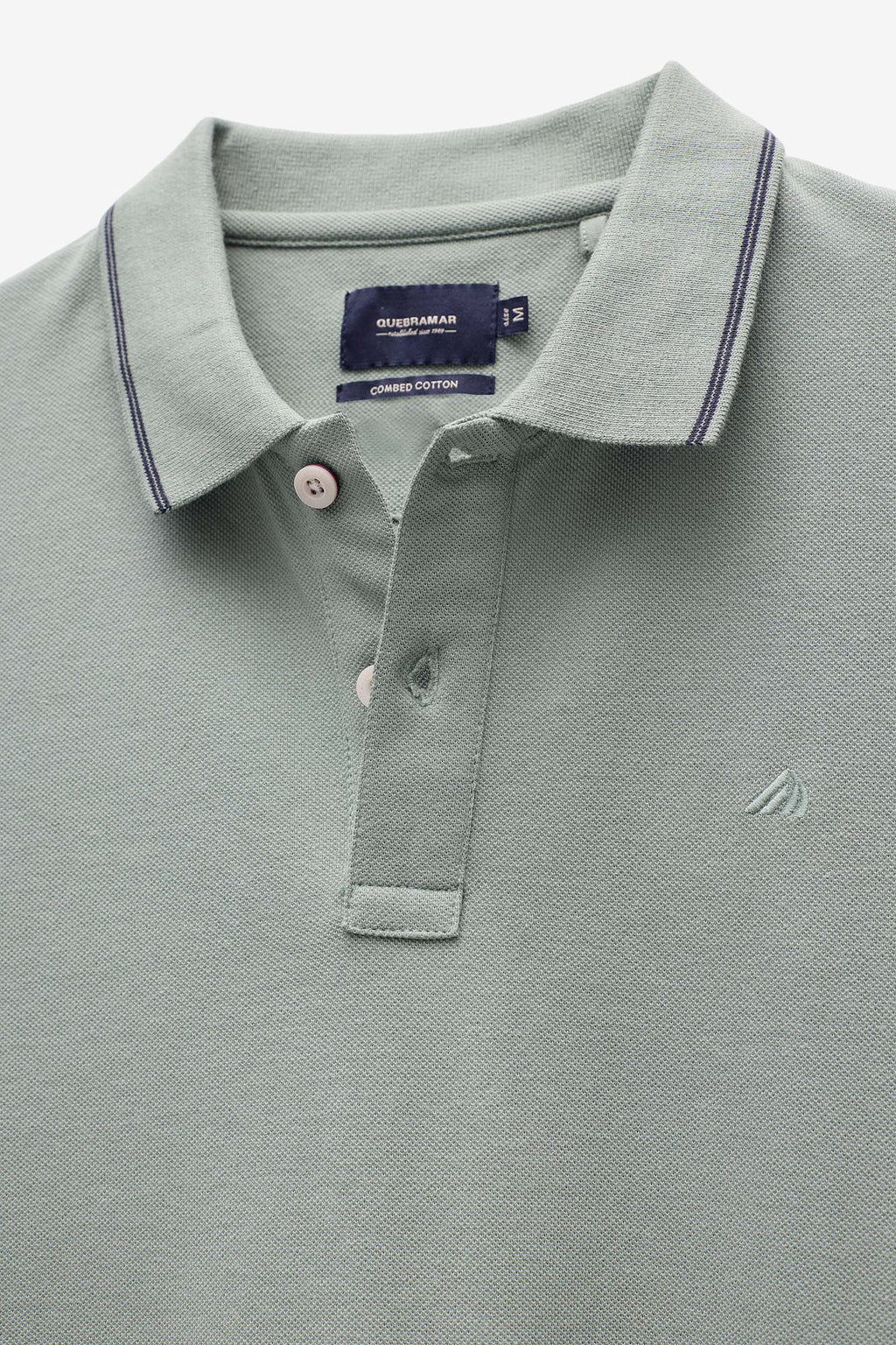 POLO DE HOMBRE CON RAYAS EN EL CUELLO DE CANALÉ