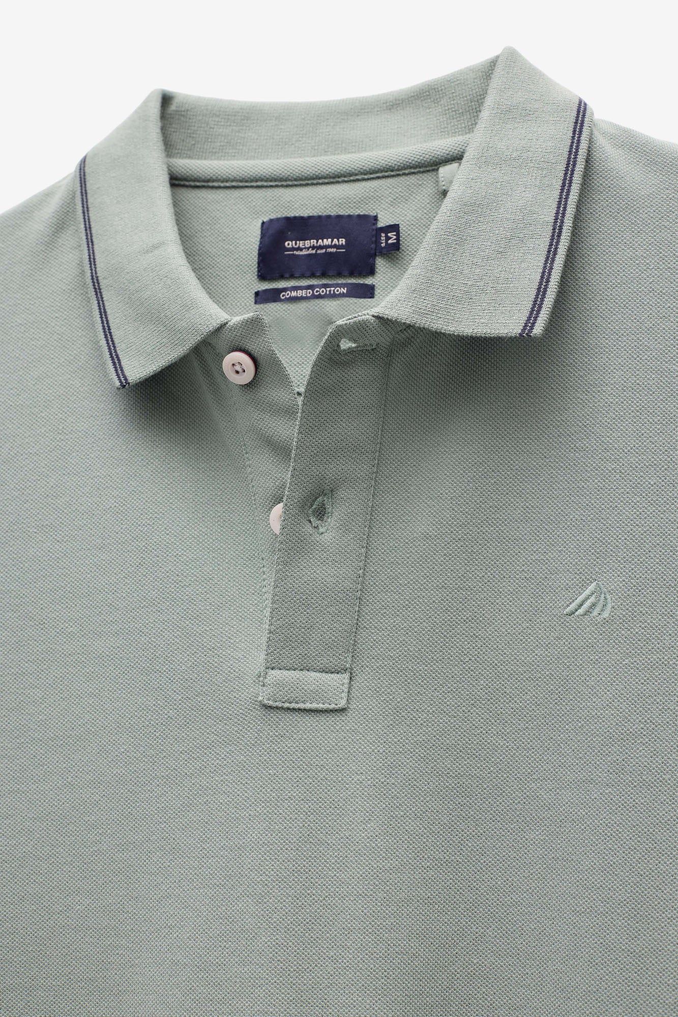POLO DE HOMBRE CON RAYAS EN EL CUELLO DE CANALÉ