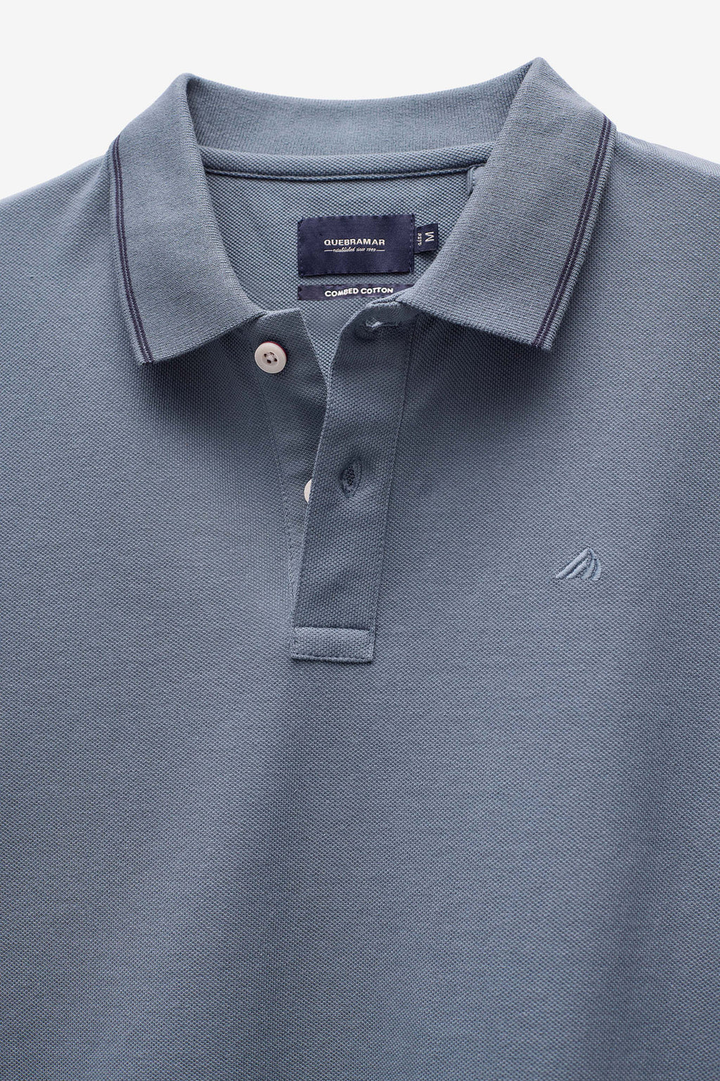 POLO HOMBRE RAYAS CUELLO RIB