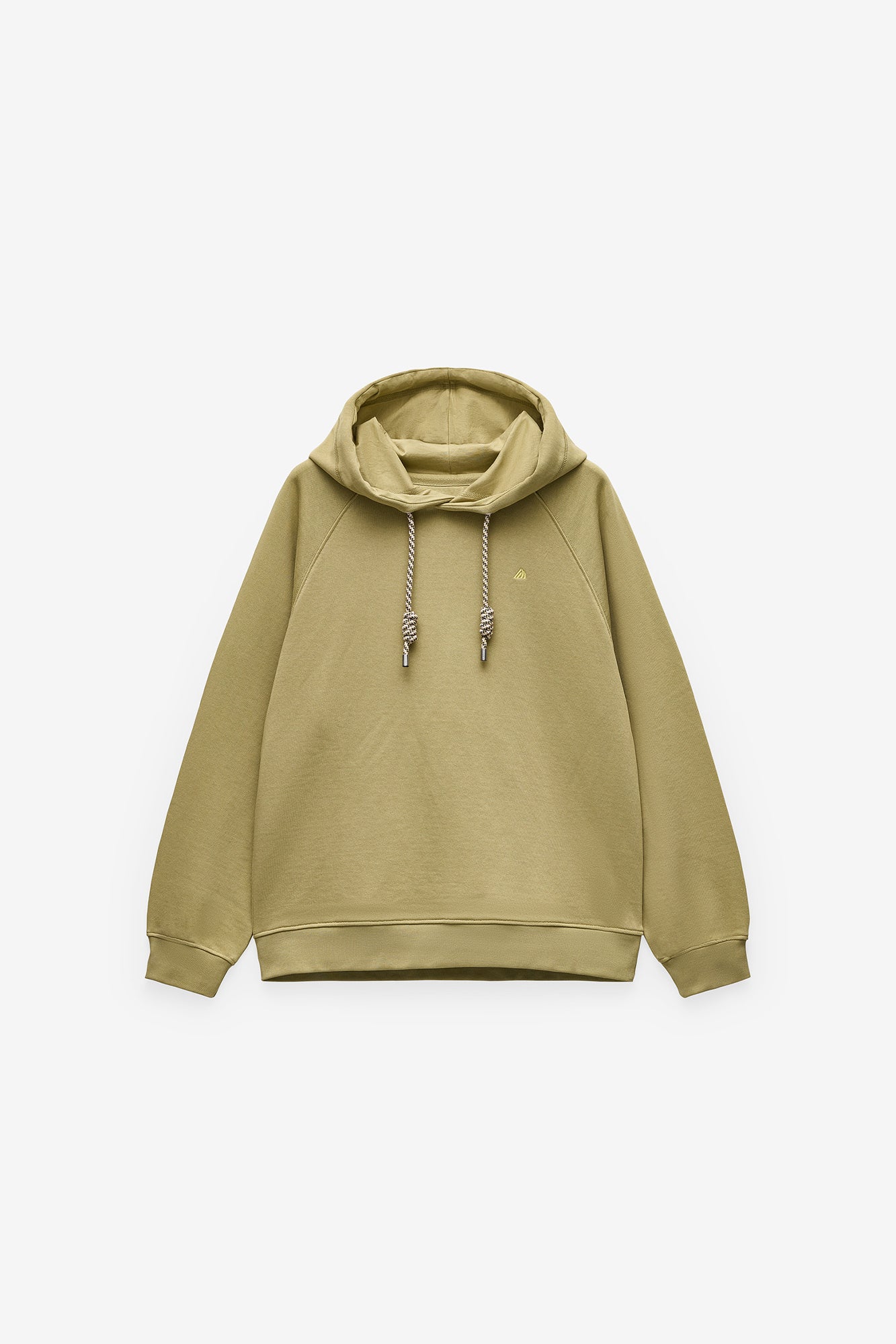 SWEATSHIRT CAPUZ E LOGO EM CONTRASTE