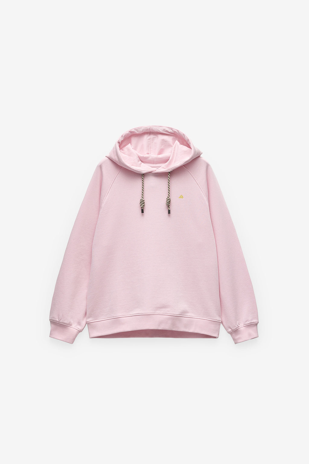 SUDADERA CON CAPUCHA Y LOGO EN CONTRASTE