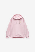 SUDADERA CON CAPUCHA Y LOGO EN CONTRASTE