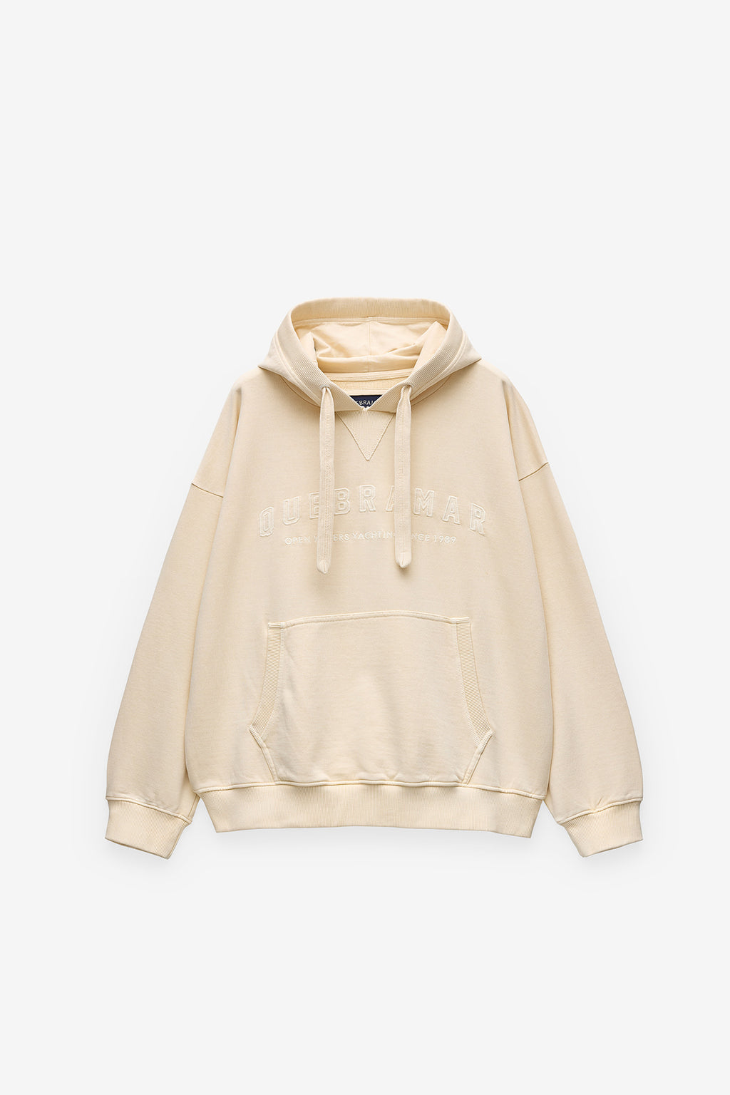 SWEATSHIRT COM CAPUZ COM BORDADO QUEBRAMAR
