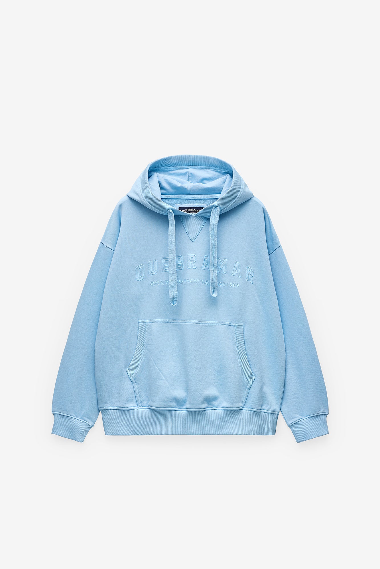 SWEATSHIRT COM CAPUZ COM BORDADO QUEBRAMAR