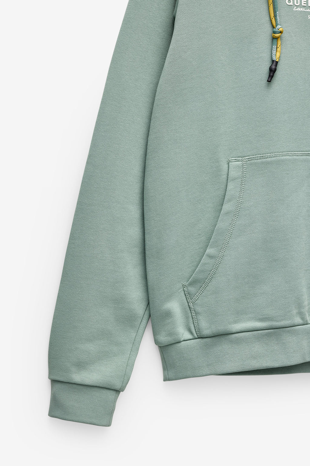 SUDADERA CON CAPUCHA Y BORDADO