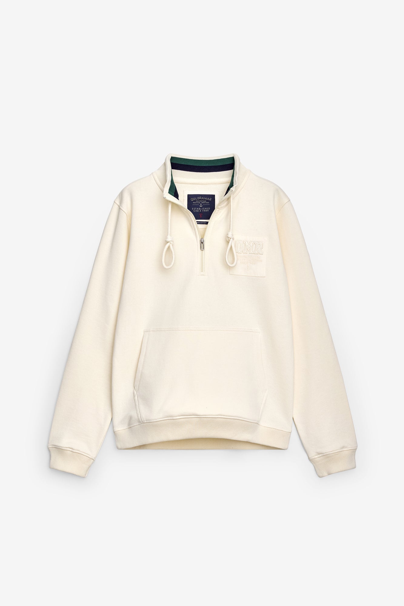 SWEATSHIRT COM GOLA E BOLSOS