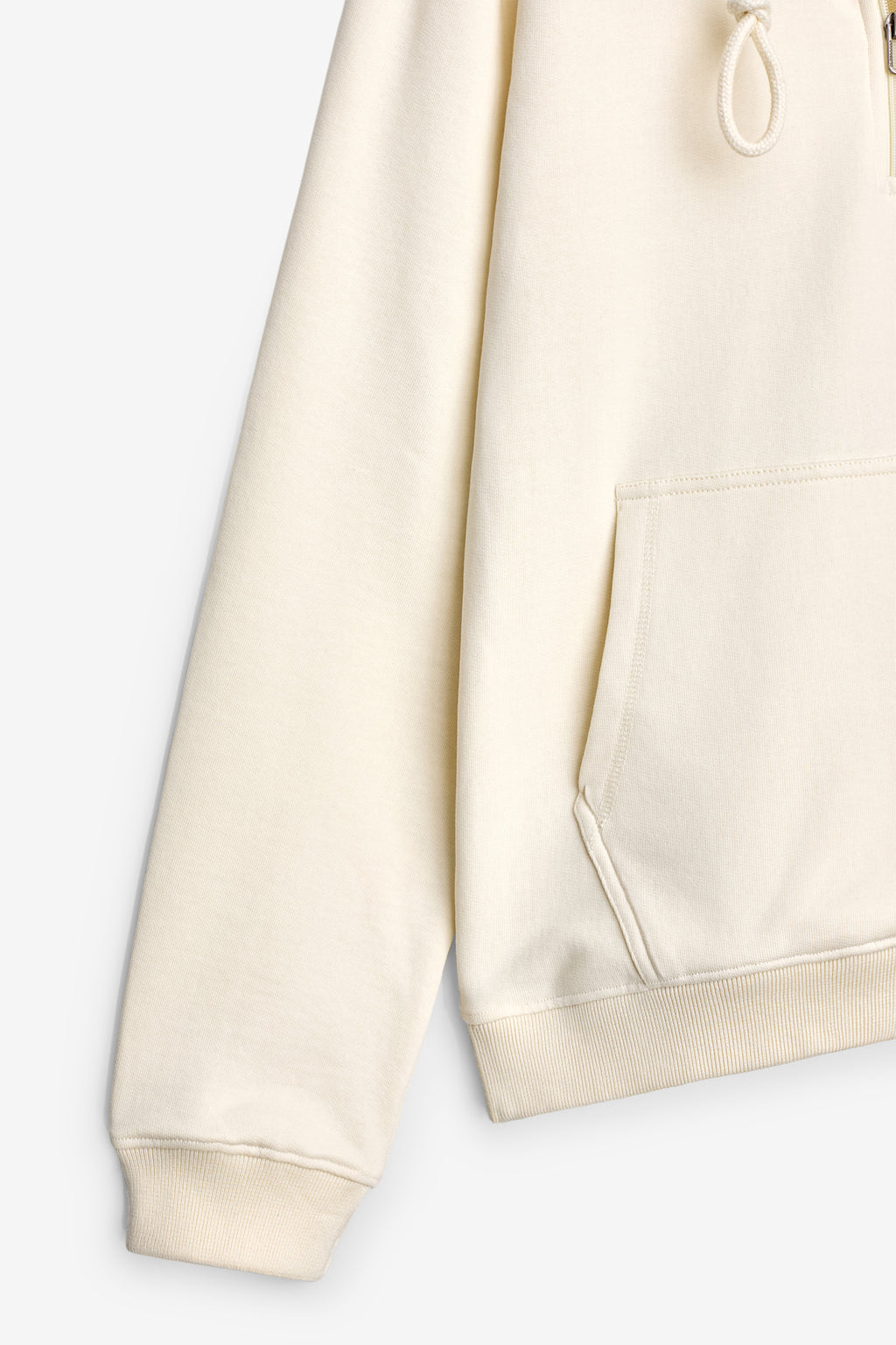 SUDADERA CON CUELLO Y BOLSILLOS