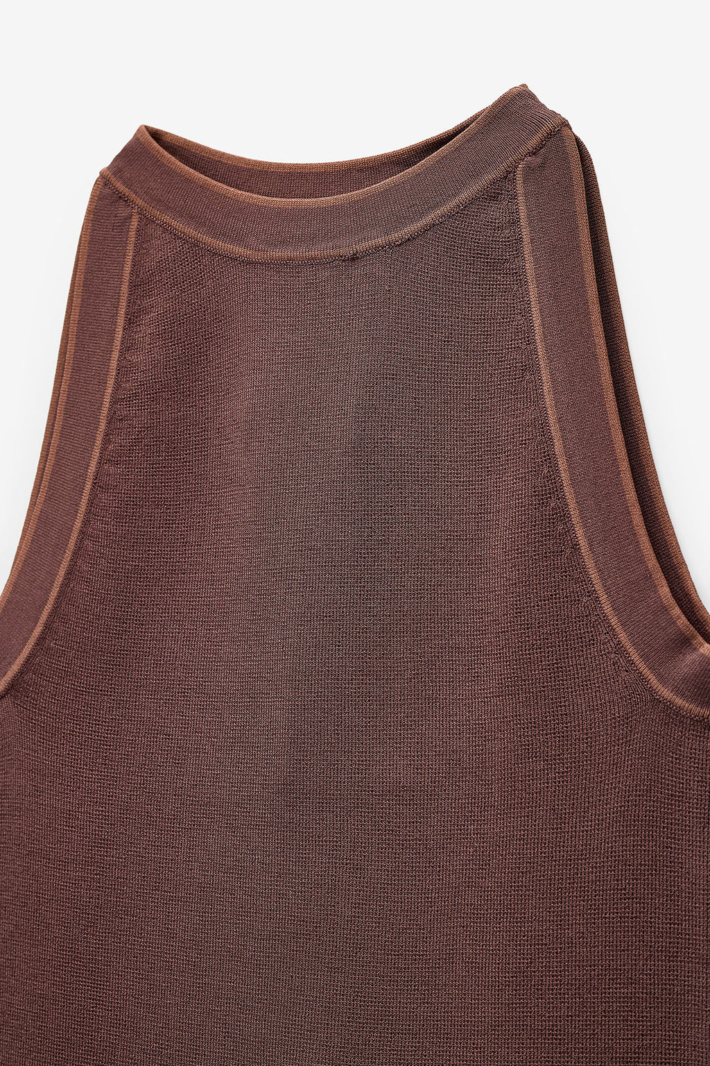 TOP HALTER EM MALHA