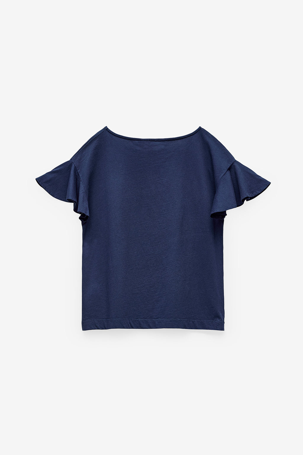 T-SHIRT COM FOLHO NA MANGA