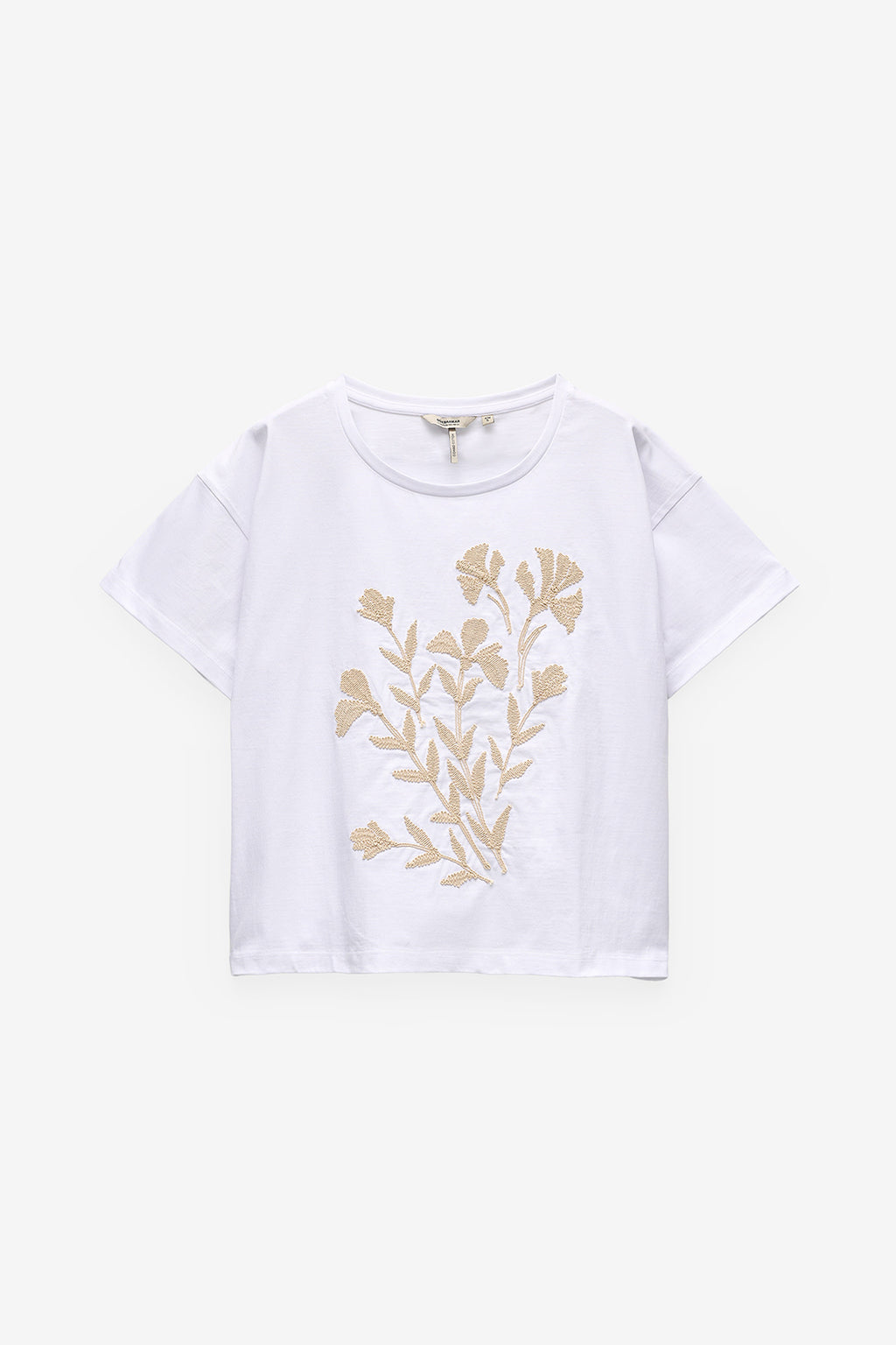 CAMISETA ESTAMPADA CON FLORES