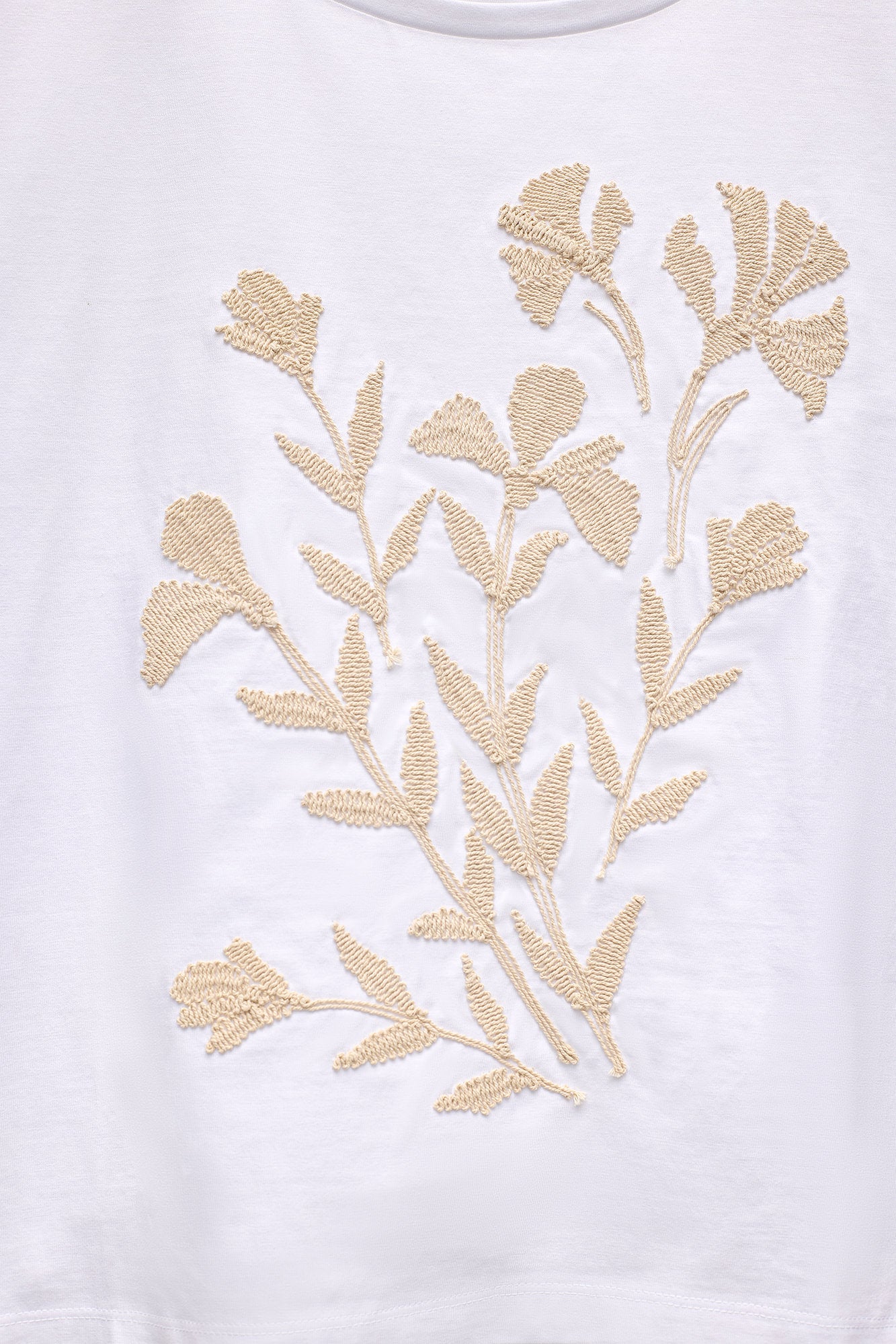 T-SHIRT COM PRINT FLORAL