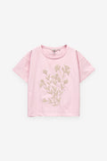 CAMISETA CON ESTAMPADO FLORAL