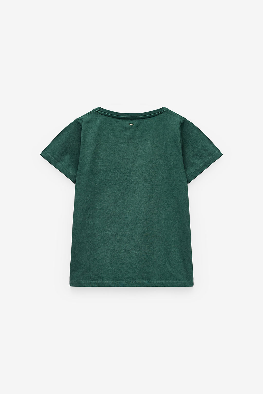 T-SHIRT COM BORDADO E MISSANGAS