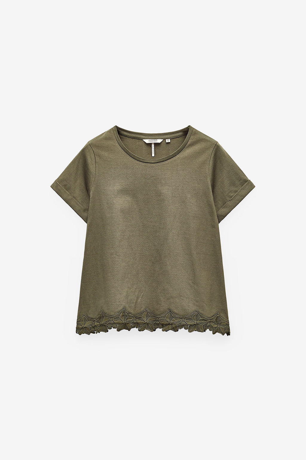 CAMISETA CON ENCAJE