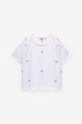 T-SHIRT COM APLICAÇÕES