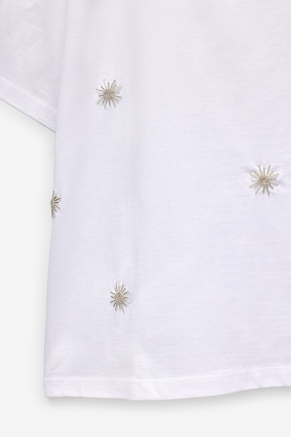T-SHIRT COM APLICAÇÕES