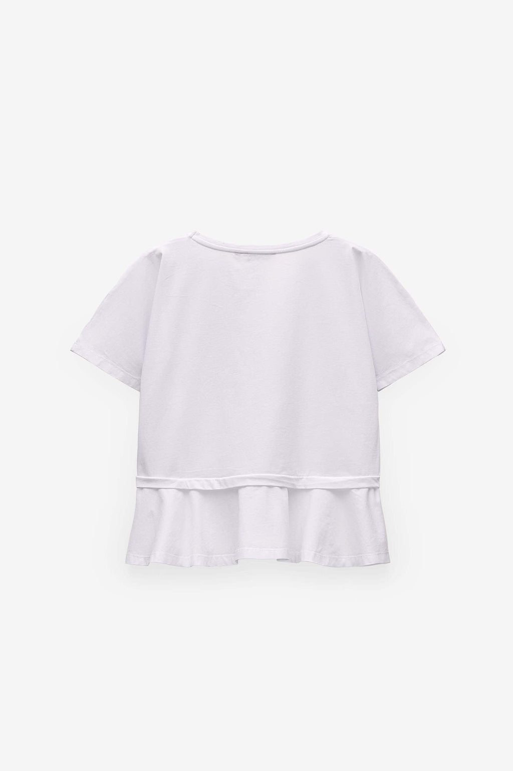 T-SHIRT COM FOLHO
