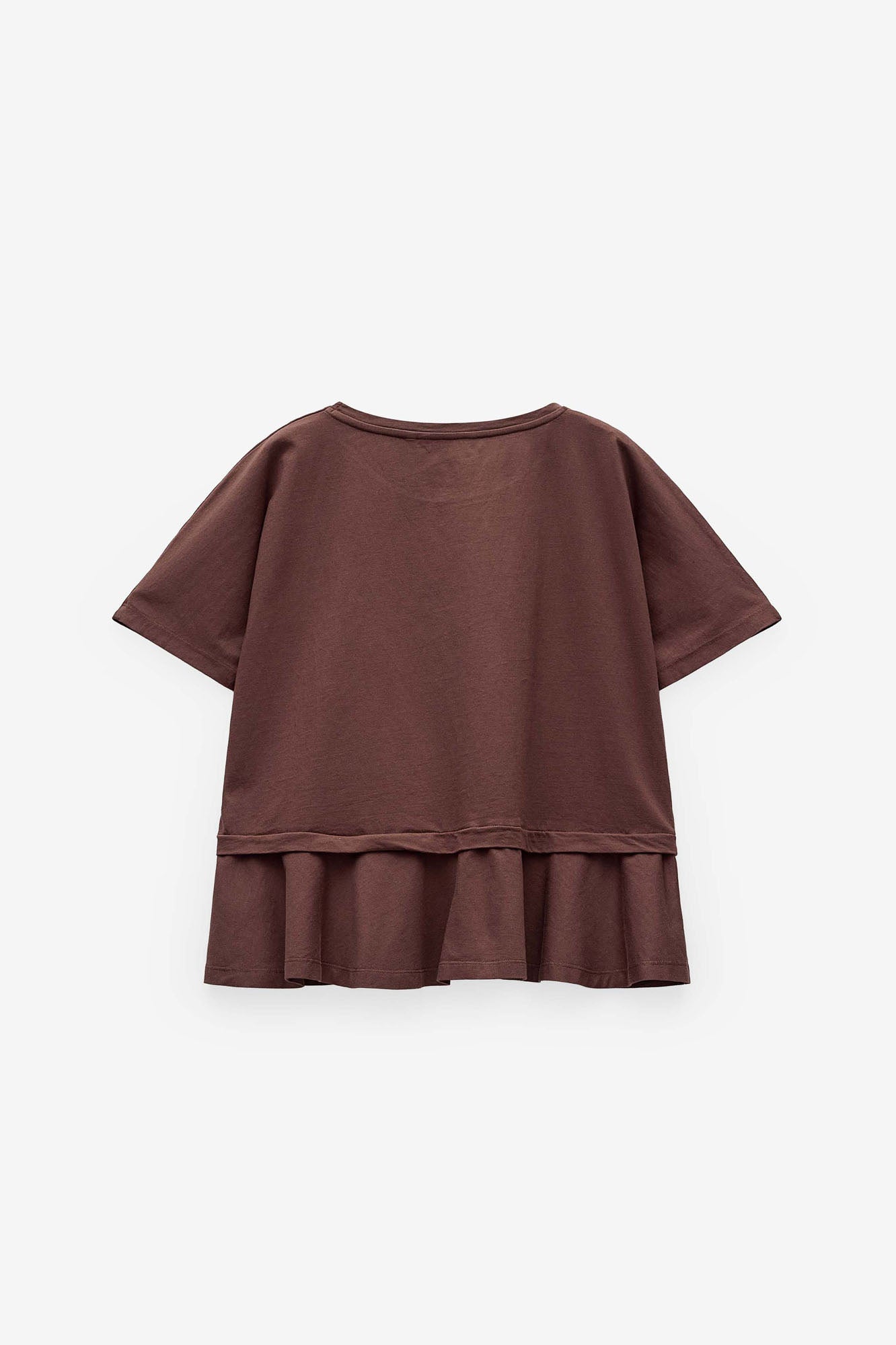 T-SHIRT COM FOLHO