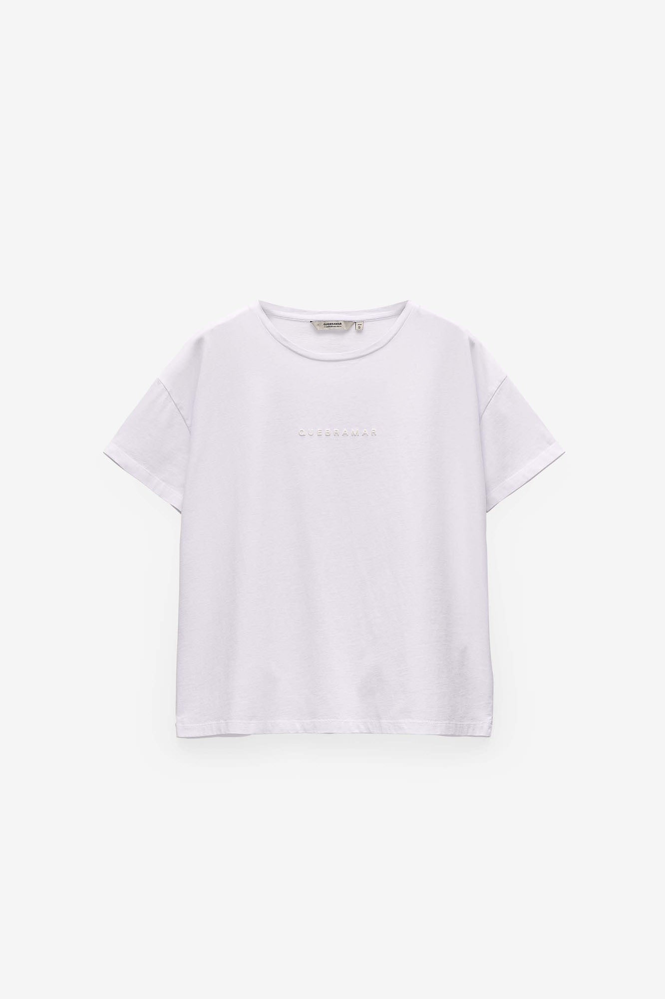 T-SHIRT LARGA COM PRINT QUEBRAMAR