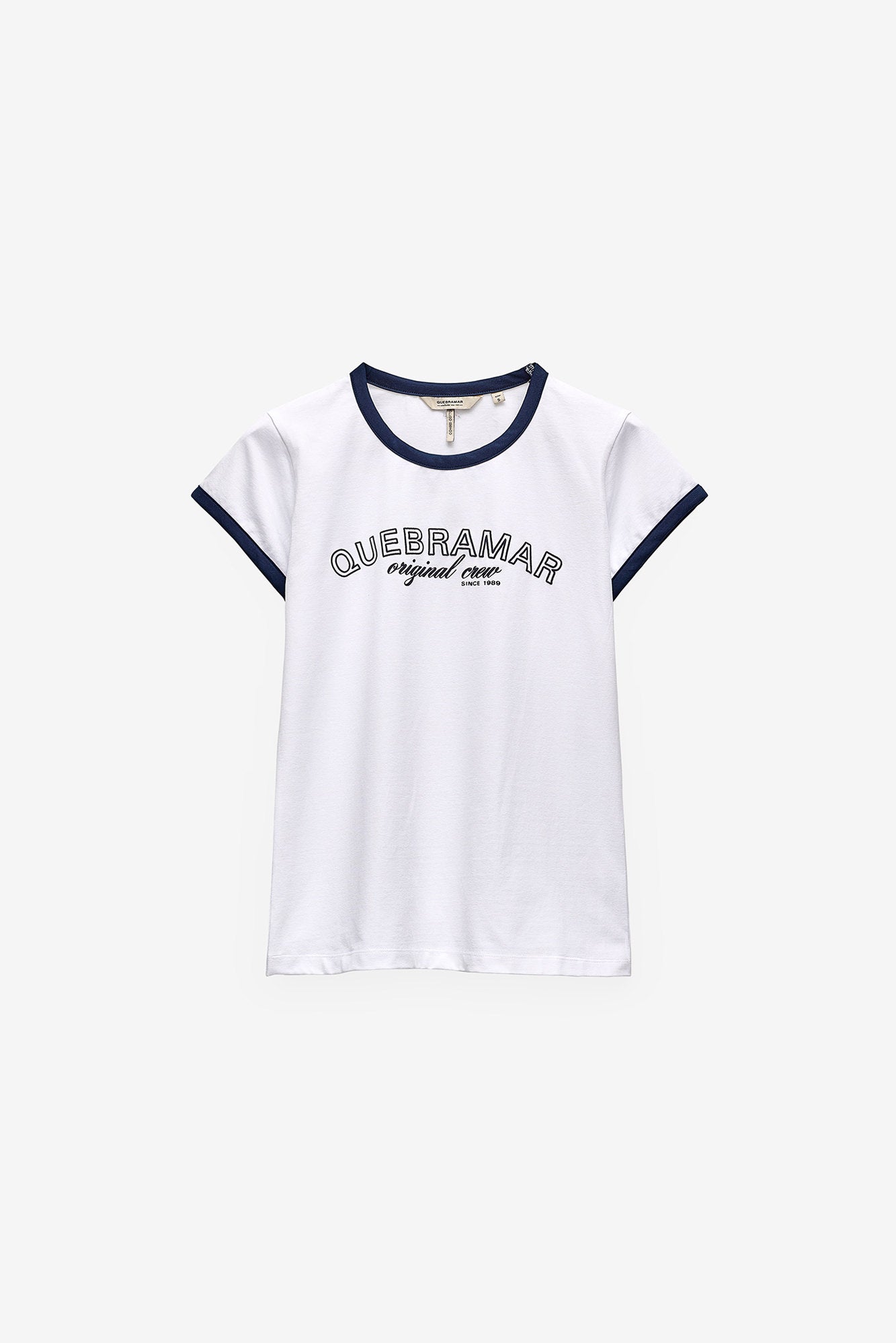 T-SHIRT COM ESTAMPADO QUEBRAMAR