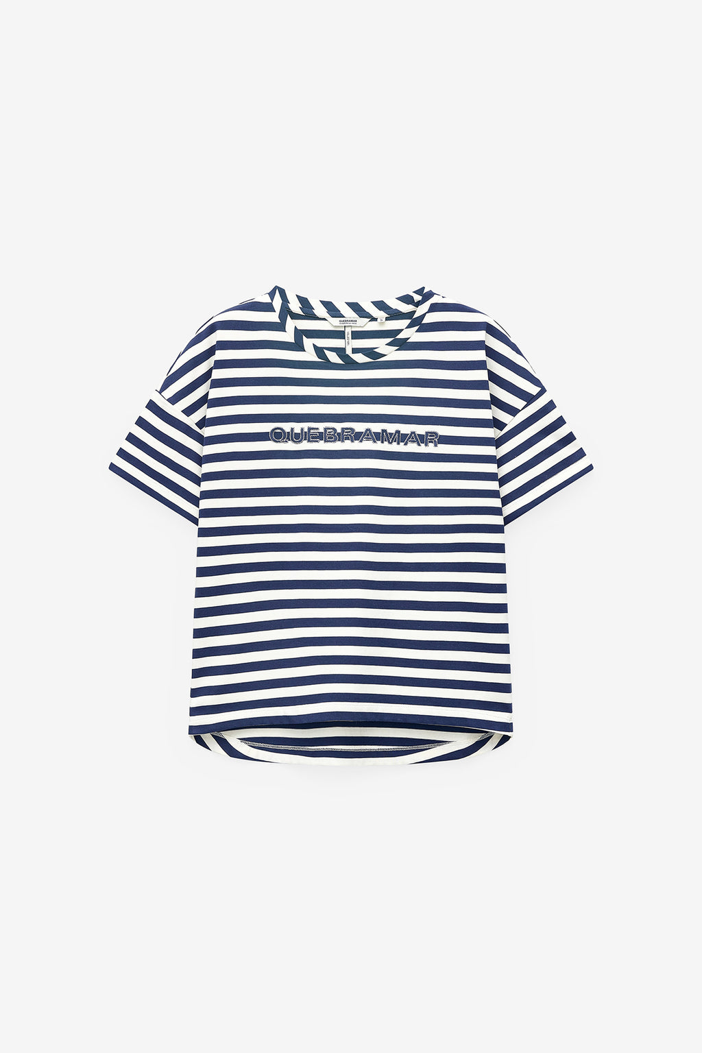 T-SHIRT RISCAS COM BORDADO