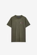 T-SHIRT COM BORDADO QMR