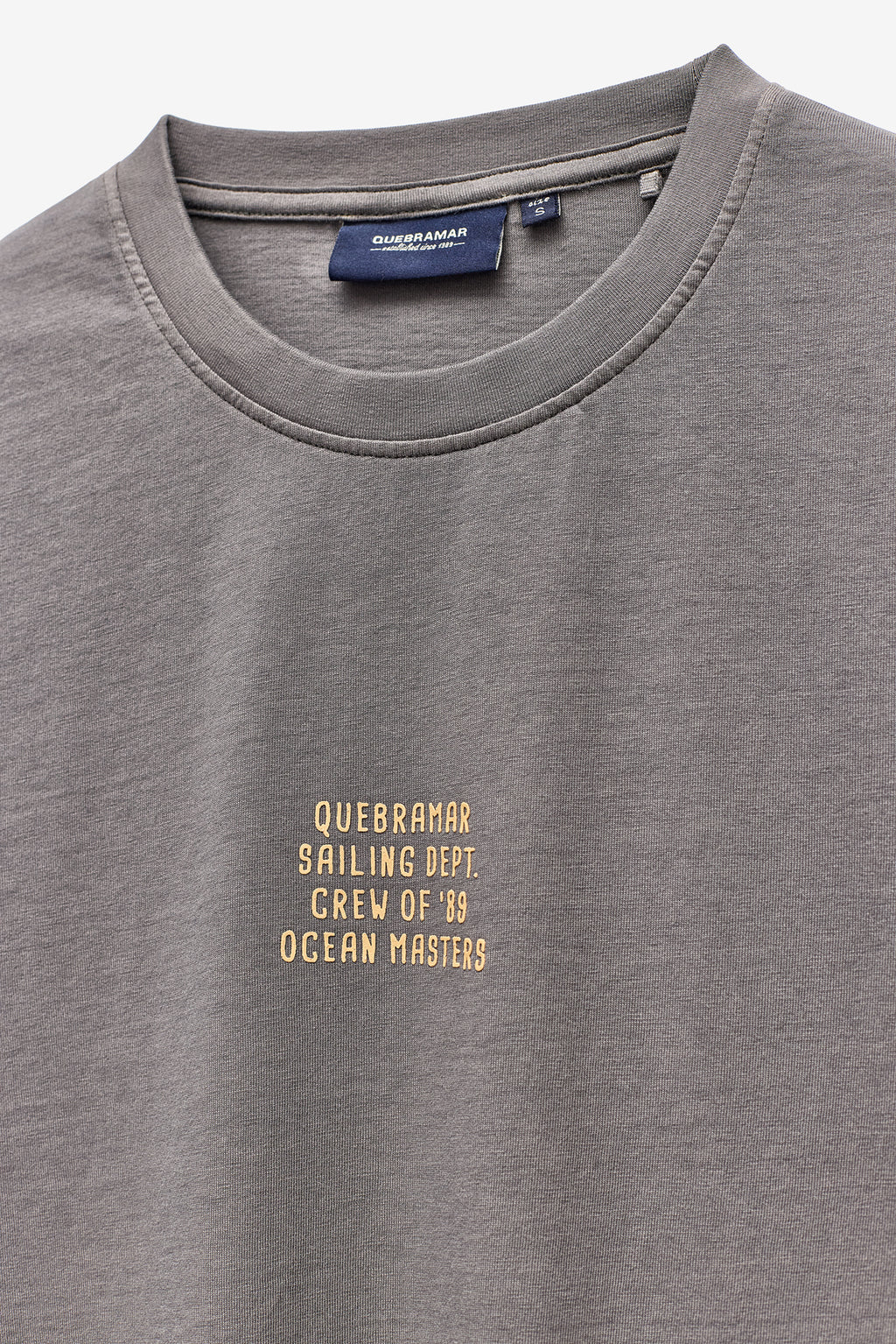 T-SHIRT COM PRINT CREW